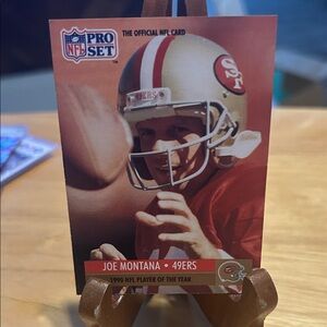 Joe Montana 49ers NFL Trading Card